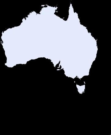 Background map - Australia