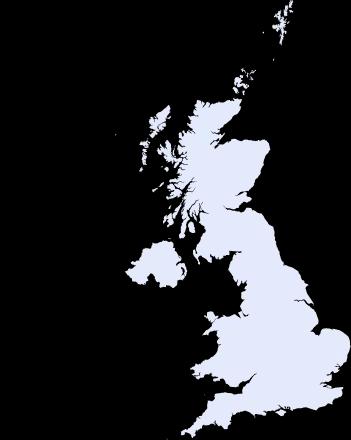 Background map - United Kingdom